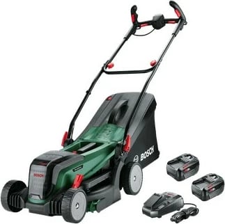 Kositës bari Bosch 37-550, pa kabllo, 18V 4Ah, 37cm, i zi/gjelbër