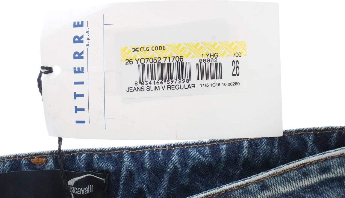 Xhinse për femra Cavalli, të kaltërta
