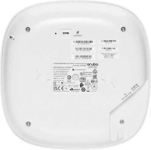 Access point Hewlett Packard Enterprise Aruba Instant On AP25 R9B28A, Wi-Fi 6, i bardhë