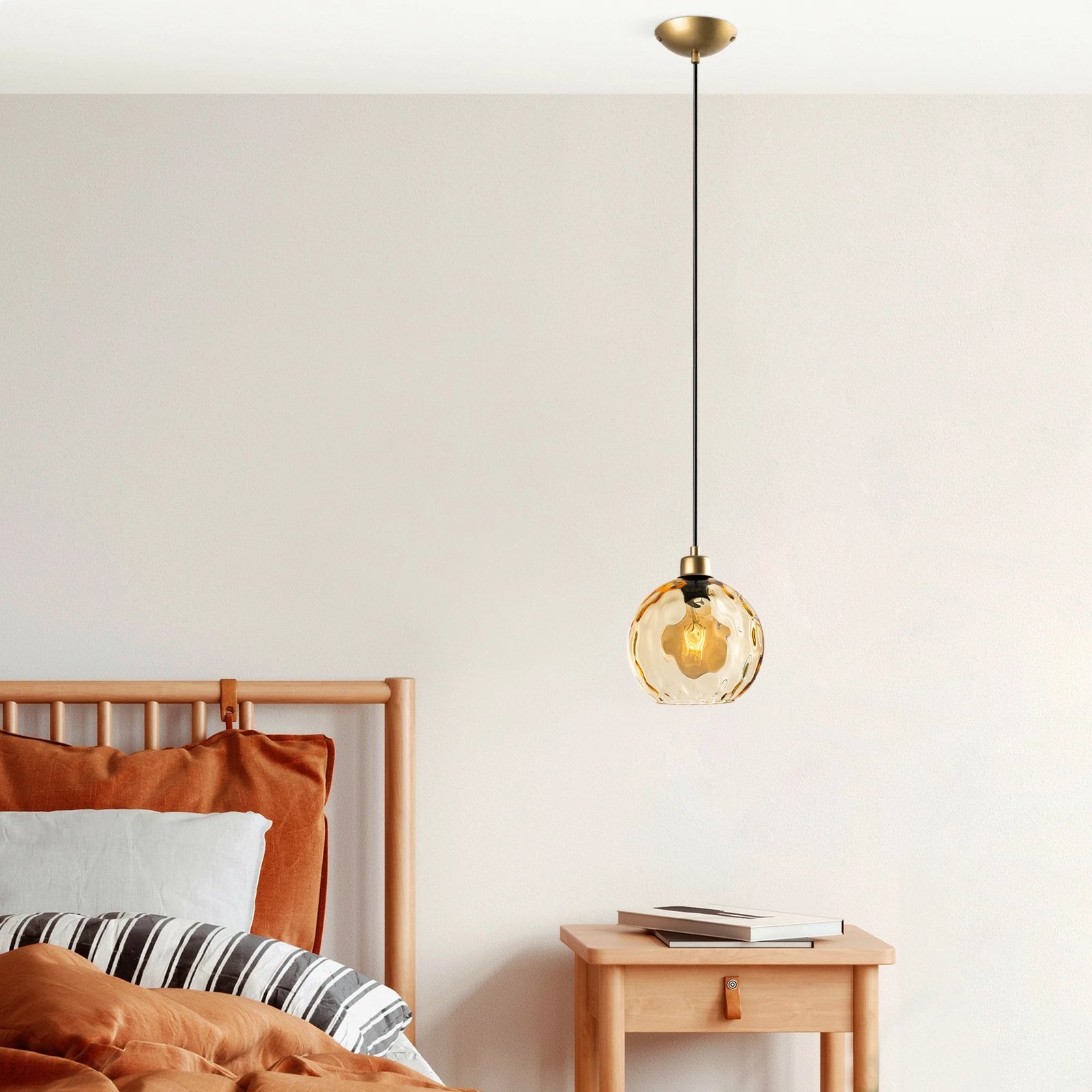 Llambë tavani Opviq, Benek, ngjyrë e verdhë, 20-14314