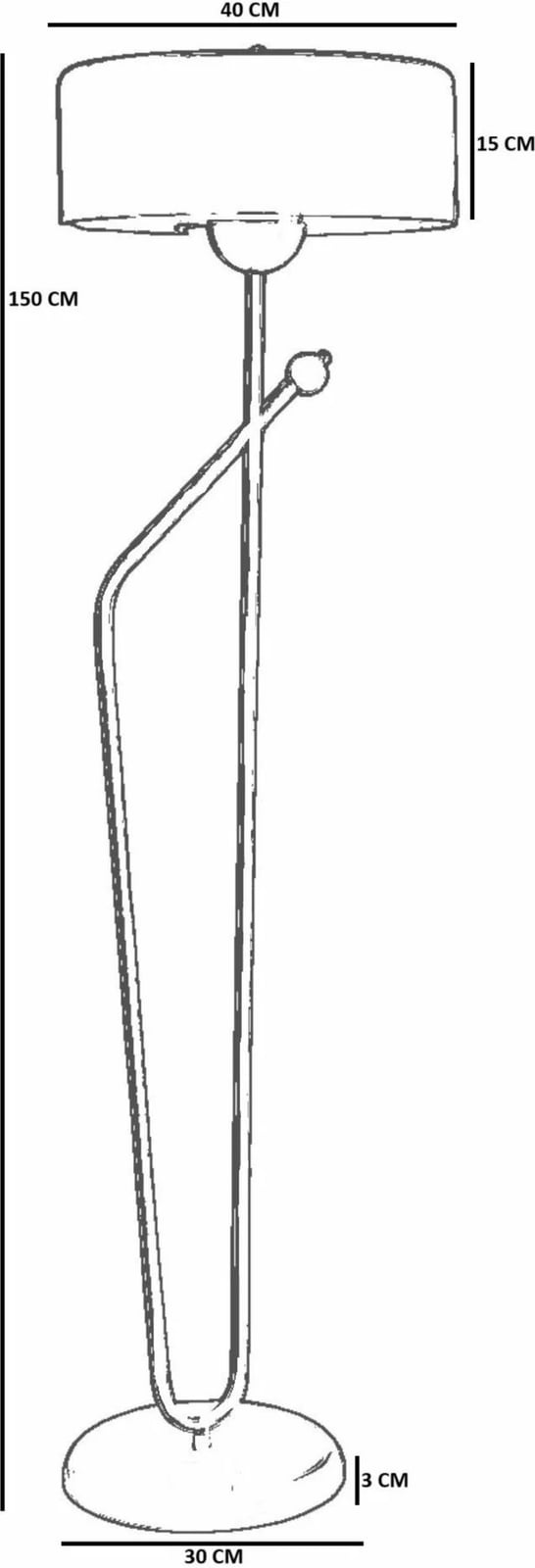 Llambë dyshemeje Opviq, portokalli, 8929-3