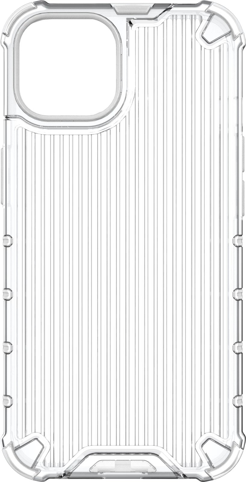 Mbështjellës Hurtel Ombre Protect Case për iPhone 13, rozë-kaltër