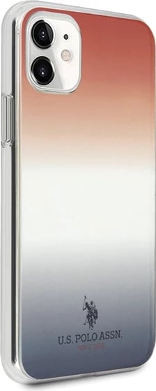 Mbështjellës U.S. Polo Assn. USHCN61TRDGRB për iPhone 11, Pattern Gradient, kuqe/blu Mbështjellës U.S. Polo Assn. USHCN61TRDGRB për iPhone 11, Pattern Gradient, kuqe/blu