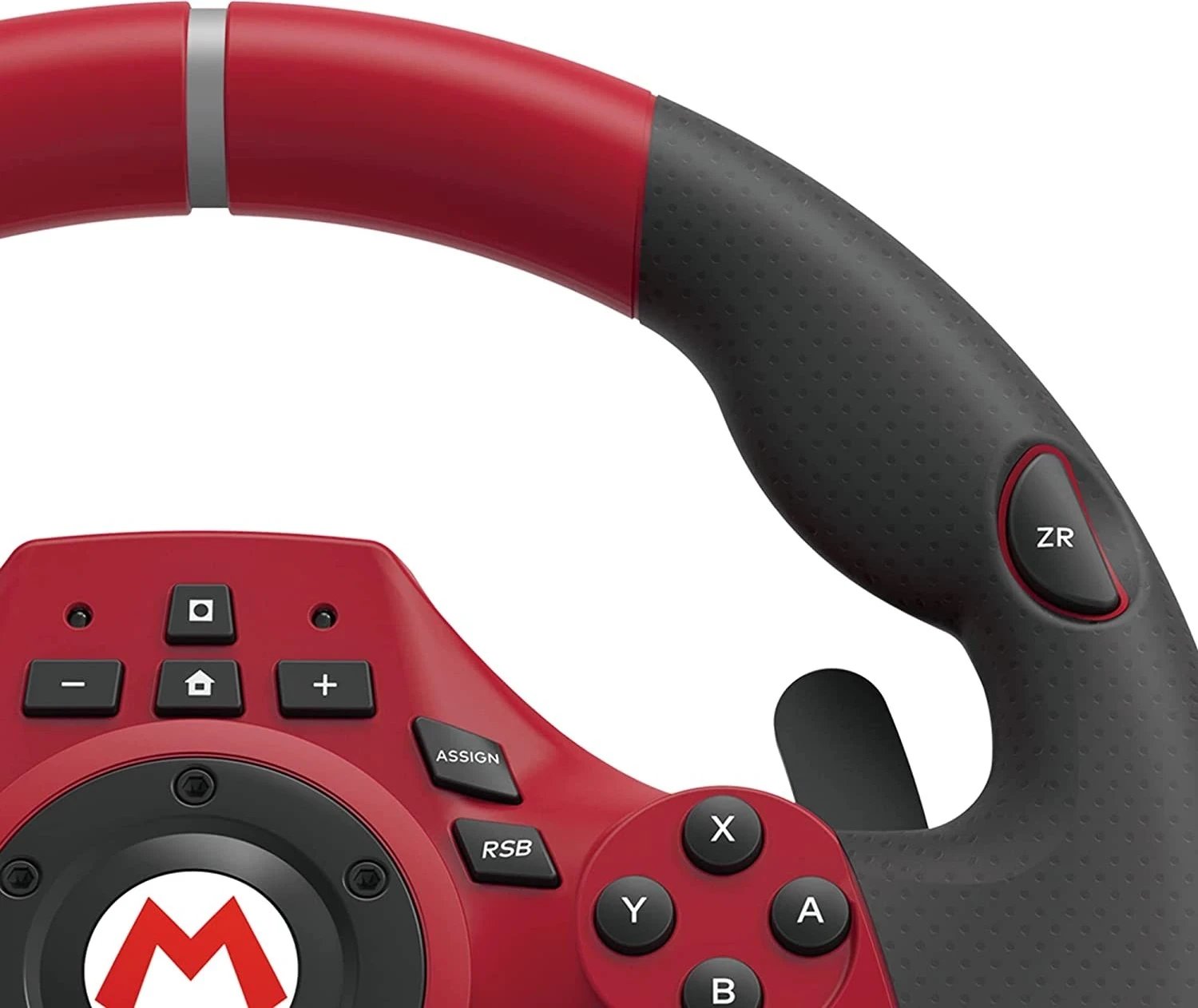Timoni Nintendo Switch Mario Kart Racing Wheel Pro DELUXE, 28 cm, i zi-kuq