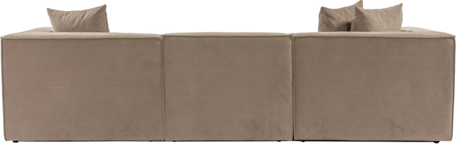 Divan treshe Atelier del Sofa, Sora 3, ngjyrë kapuçino