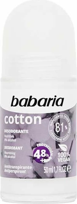 Deodorant Babaria Cotton Roll On 50ml