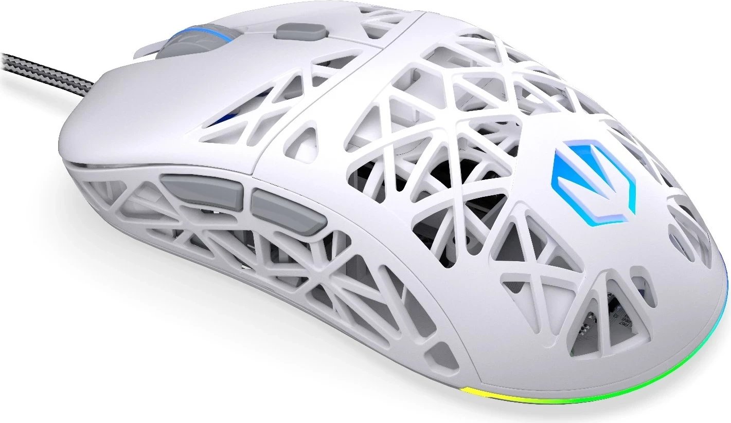 Maus gaming ENDORFY LIV Onyx White EY6A021, me kabllo, ARGB, i bardhë Maus gaming ENDORFY LIV Onyx White EY6A021, me kabllo, ARGB, i bardhë