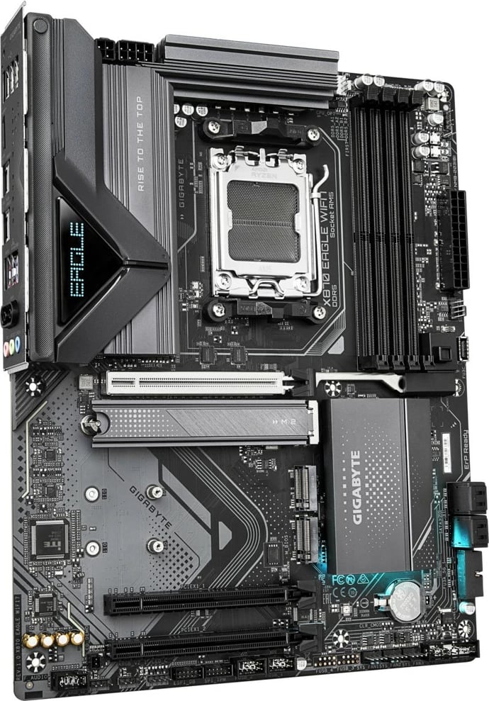 Pllakë amë Gigabyte X870 EAGLE WIFI7, Socket AM5, 4x DDR5, ATX, Wi-Fi 7, HDMI/USB-C