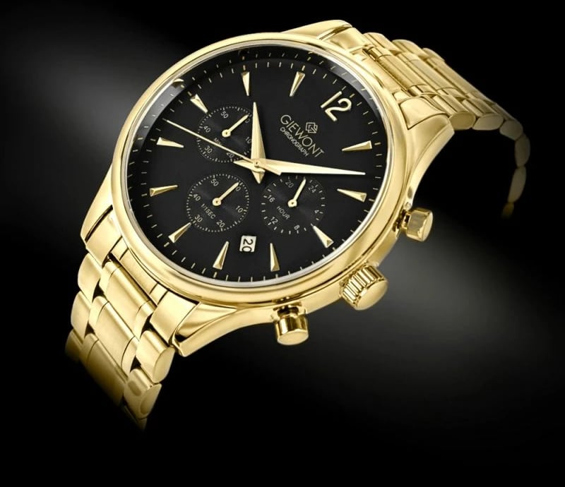 Orë dore për meshkuj Giewont, e zezë