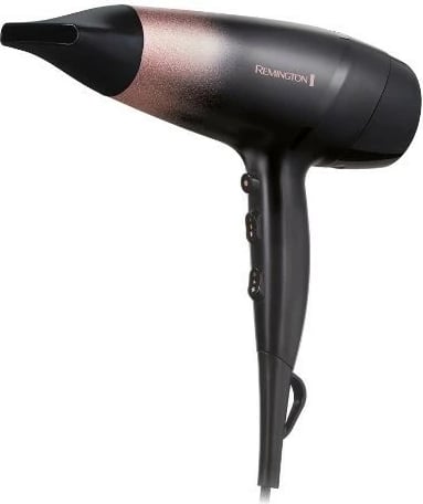 Tharëse flokësh Remington D5305 Rose Shimmer, 2200 W, e zezë/rozë