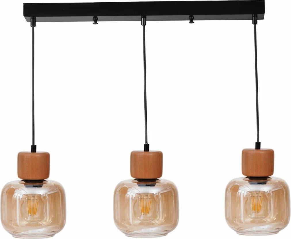 Llambë tavani Opviq, ngjyrë mjaltë dhe lis, 9068-5