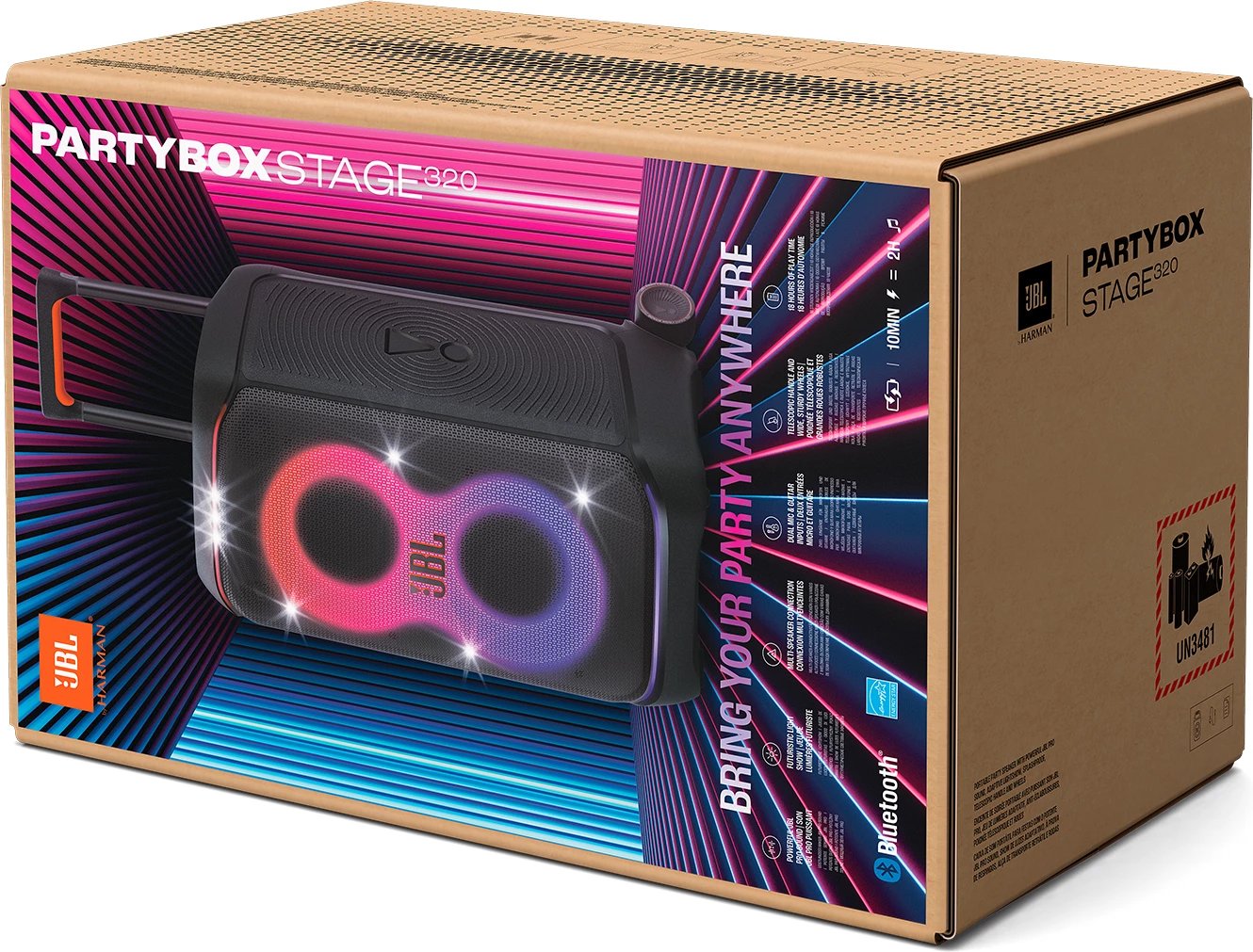 Altoparlant JBL PARTYBOX STAGE 320