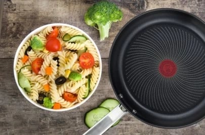 Tigan Tefal Intuition B8170644, 28 cm, Çelik, Titanium