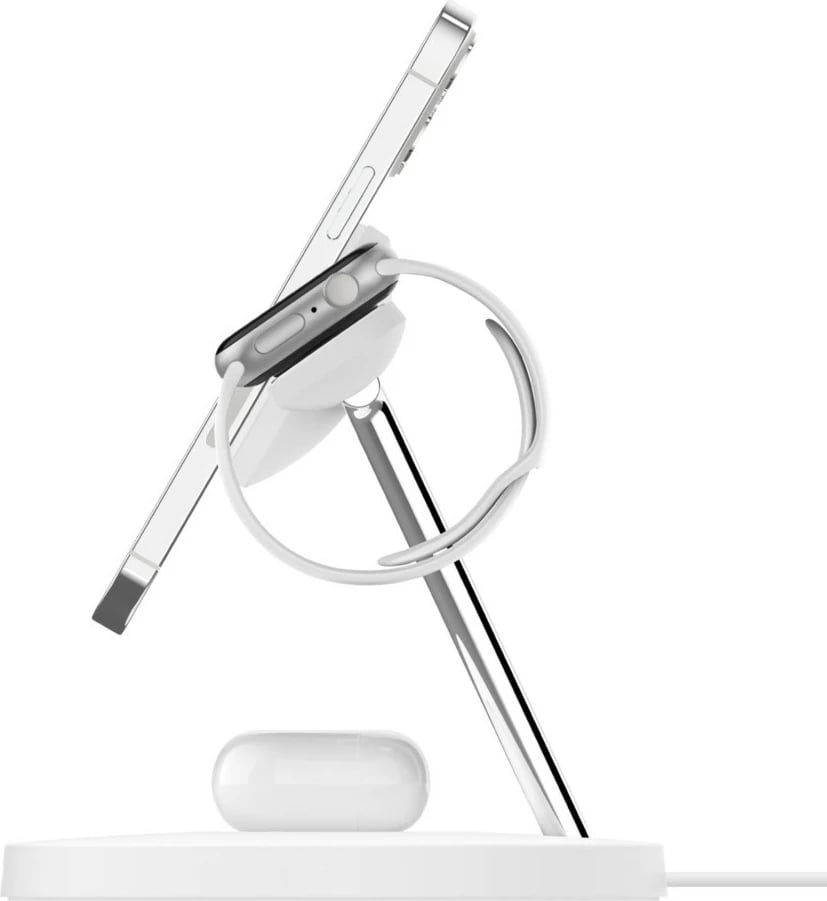 Karikues wireless Belkin WIZ017vfWH, 15W, i bardhë