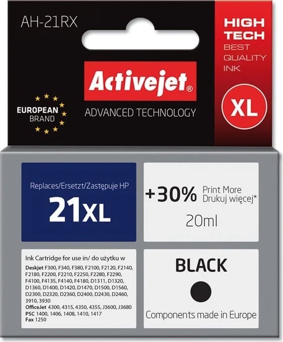Bojë zëvendësuese Activejet AH-21RX, për printer HP