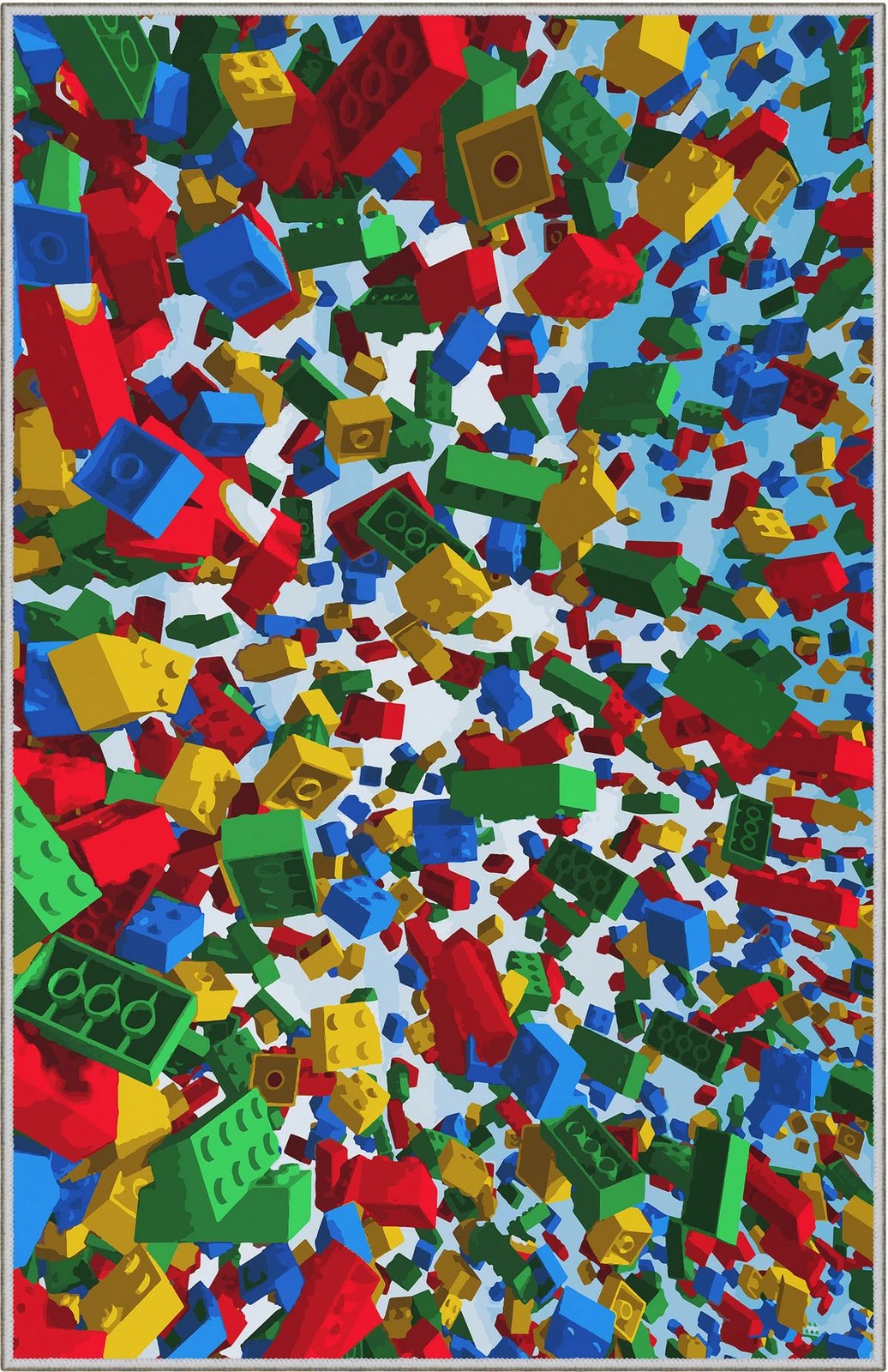 Qilim për korridor, shumëngjyrësh, 80x300cm, Conceptum Hypnose, WOOKECE152