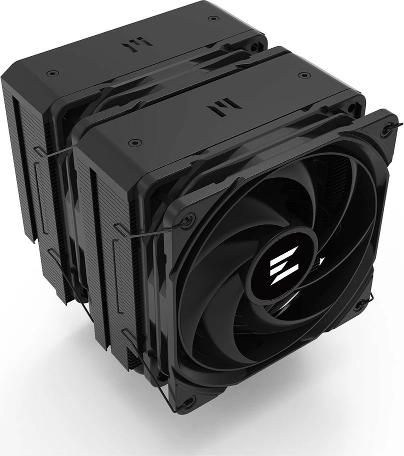 Ftohës procesori Zalman CNPS14X DUO, 2 ventilatorë, për LGA115X/LGA1200/LGA1700/AM3/AM4/AM5, i zi