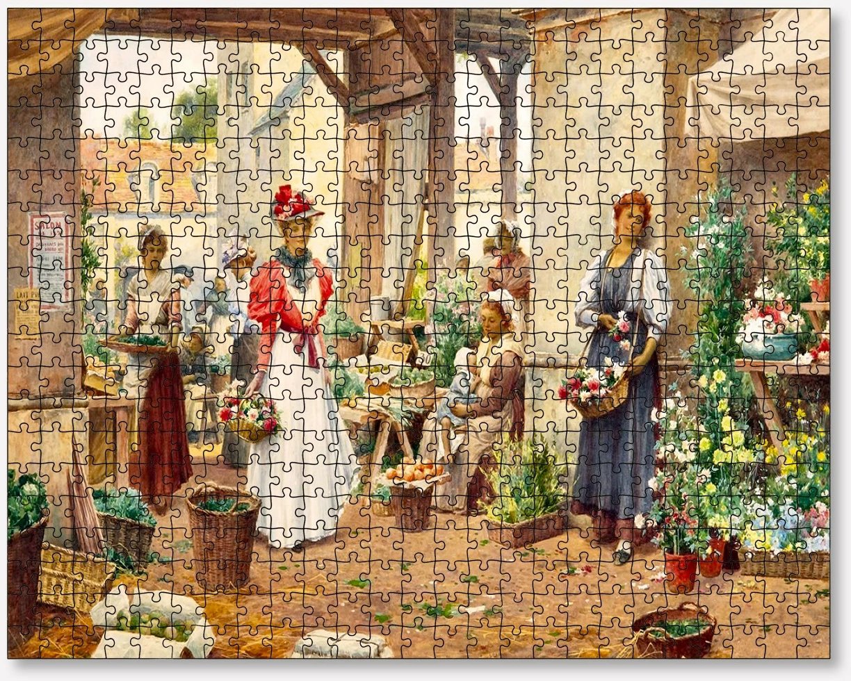 Puzzle 500 copë, Evila Originals, shumëngjyrësh, PZL_08_500