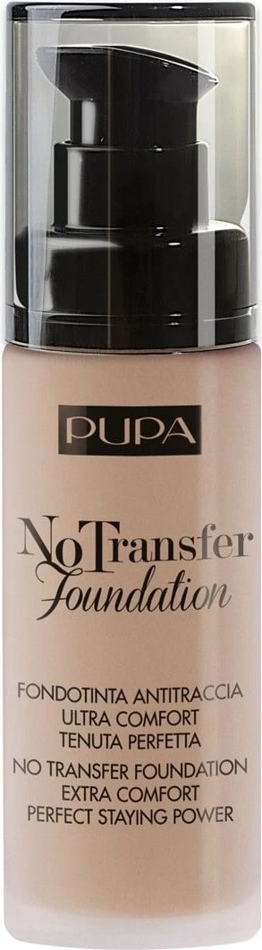 Fondatinë Pupa Milano No Transfer Foundation SPF15 Hydrating 04 Deep Beige 30ml