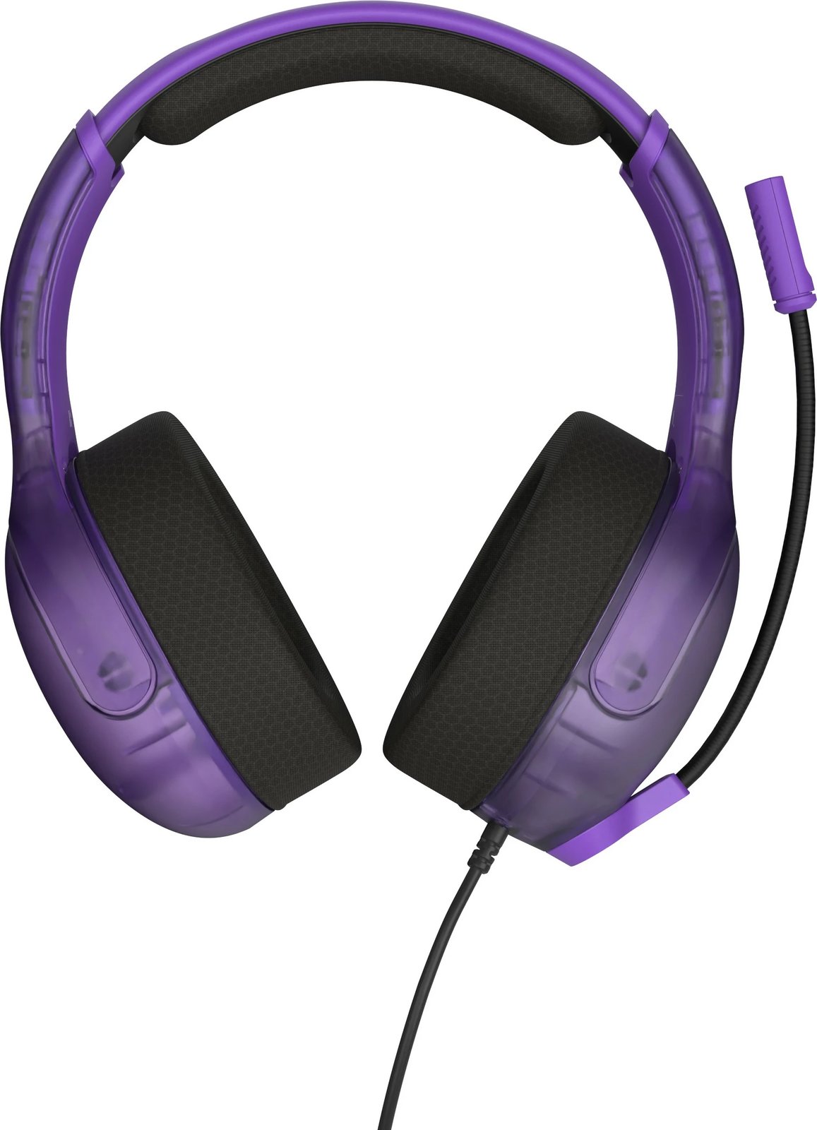 Kufje Turtle Beach Airlite Fit NS Ghost Lila, me mikrofon, për gaming, 3.5mm, e zezë/vjollcë