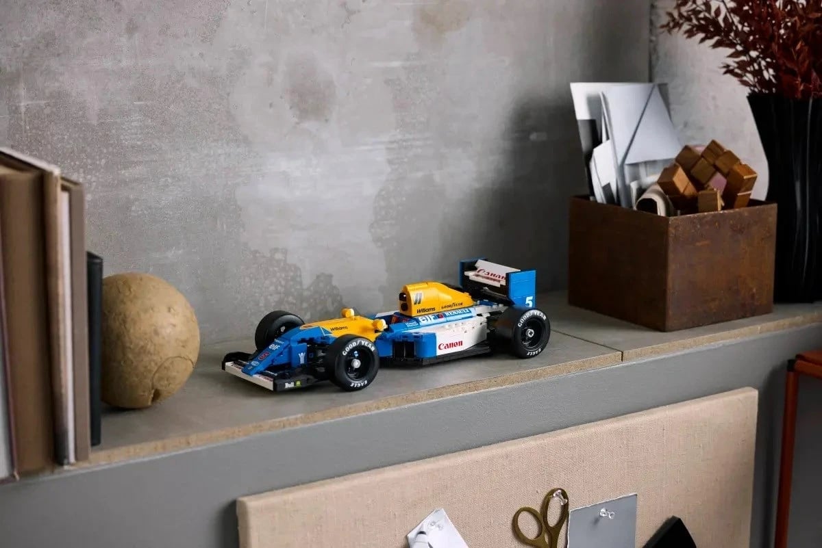 Set LEGO ICONS Williams Racing FW14B & Nigel Mansell, 10353, 799 pjesë