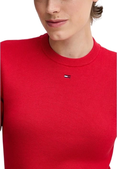 Maicë Tommy Hilfiger Jeans femra e kuqe