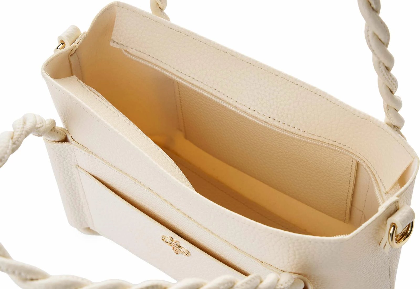 Çantë shpine Lucky Bees, Nia, krem