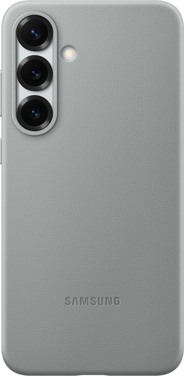 Mbështjellës Samsung Galaxy S25+, 17 cm (6.7"), lëkurë sintetike, ngjyrë e hirtë