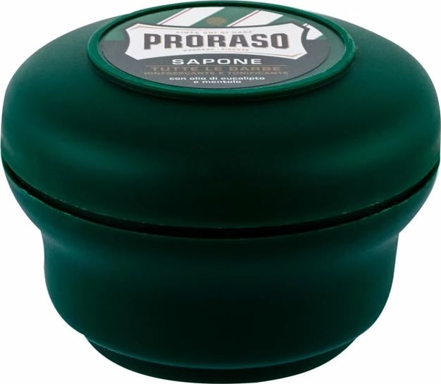 Shaving foam në kavanoz PRORASO Green për meshkuj, 150ml
