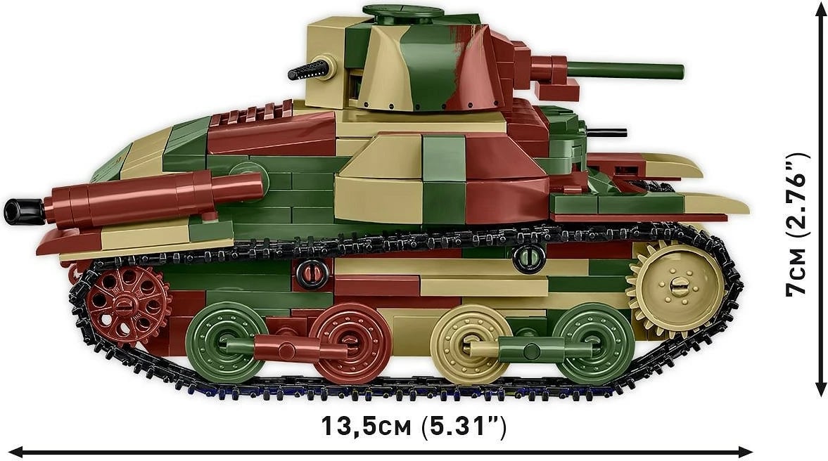 Set ndërtimi Cobi Klocki Type 95 Ha-Go, 1:35, 380 pjesë, me figurë ushtari japonez