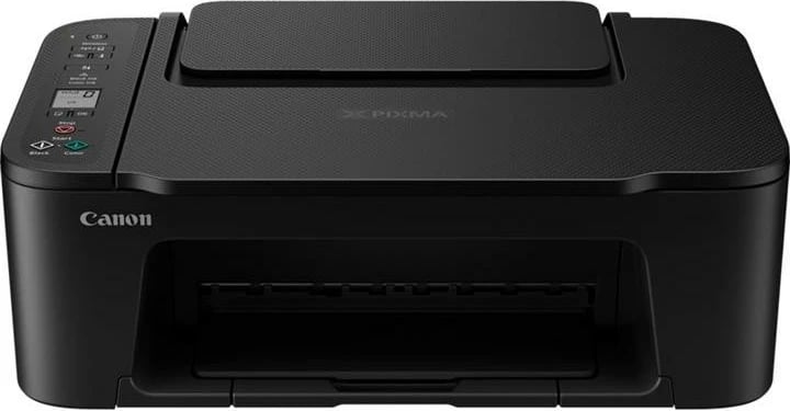 Printer multifunksional, Canon, PIXMA TS3750i 6671C006, A4, Inkjet, Wi‑Fi, Print/Copy/Scan, e zezë