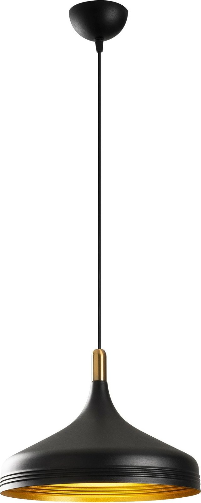 Llambë tavani Opviq, Sağlam - 3721, metal, ngjyrë e zezë, ari, antike