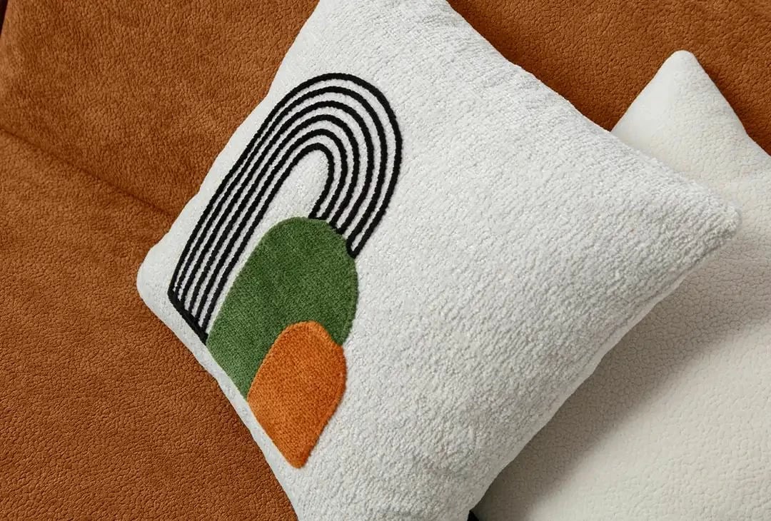 Divan-krevat 3 vendësh, Aries, ngjyrë e kuqe tjegulle, Atelier del Sofa