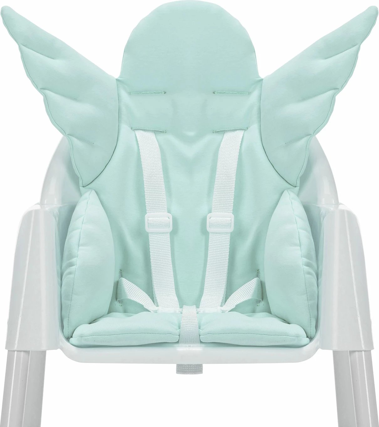 Jastëk për fëmijë me krahë engjëlli, ngjyrë mente, Evila Originals