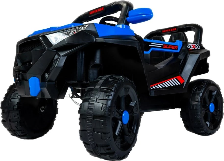 Buggy elektrik Baby Mix Space, 6V 4Ah, motorë 2x380, kapacitet 30 kg, blu