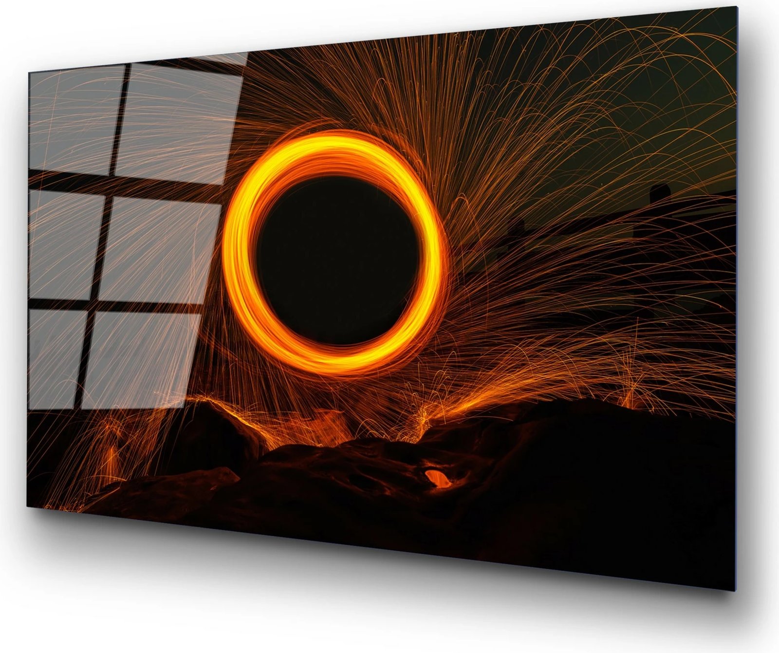 Pikturë dekorative prej xhami të temperuar Wallity, UV-089, 70x100cm