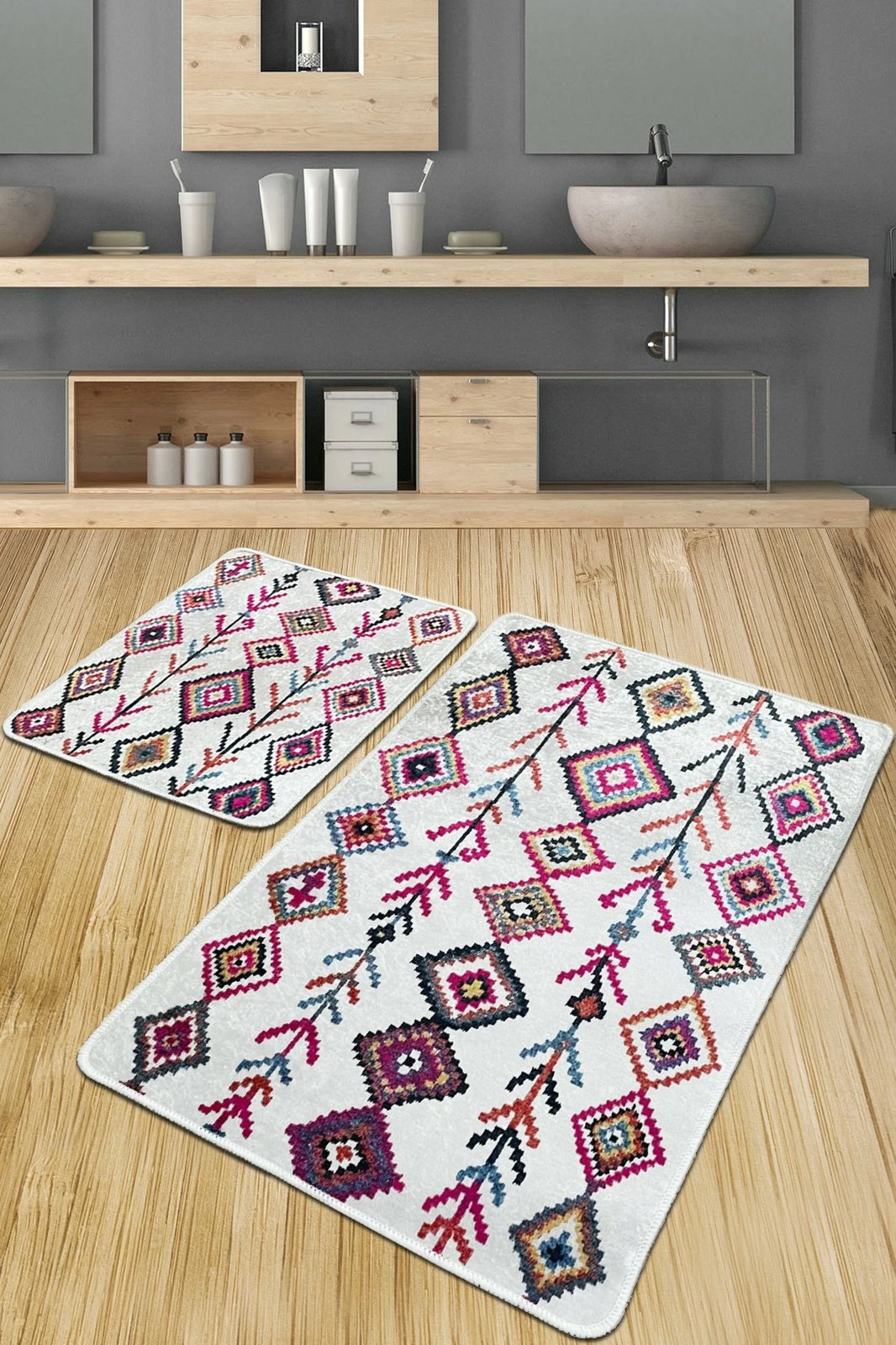 Set tapetash për banjo (2 copë), Mijölnir, Raje Djt, shumëngjyrëshe