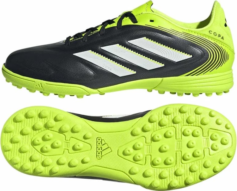 Atlete futbolli për fëmijë adidas, të zeza dhe të gjelbra