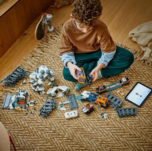 Set lodrash LEGO City Arctic Explorers' Polar Express 60470, 1517 pjesë, për fëmijë 7+