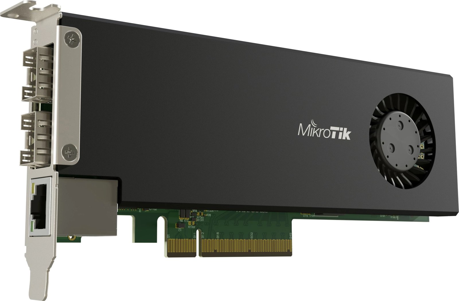 Kartelë rrjeti MikroTik CCR2004-1G-2XS-PCIe, PCI Express, Ethernet / Fiber