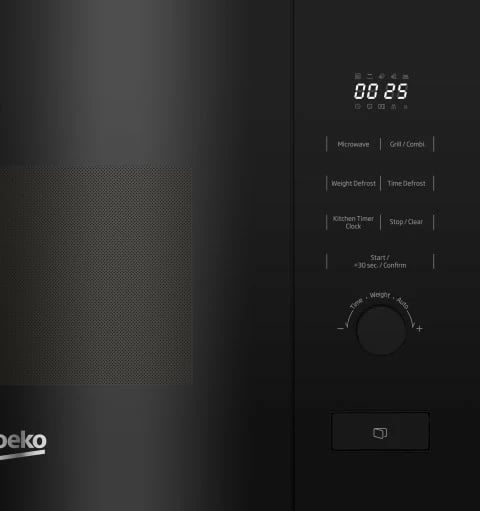 Furrë mikrovale e integrume Beko BMGB20212B, 20L, e zezë, me grill