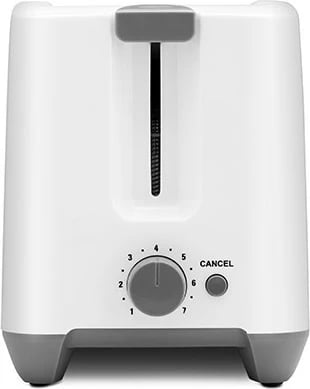 Tostues Zelmer ZTS 7386, 2 feta, 750 W, Bardhë