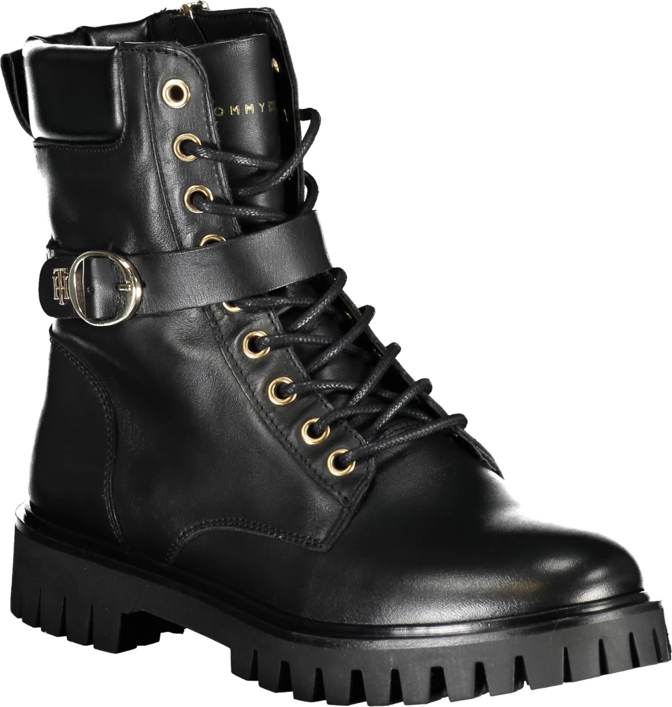 Çizme TOMMY HILFIGER boot femra, të zeza