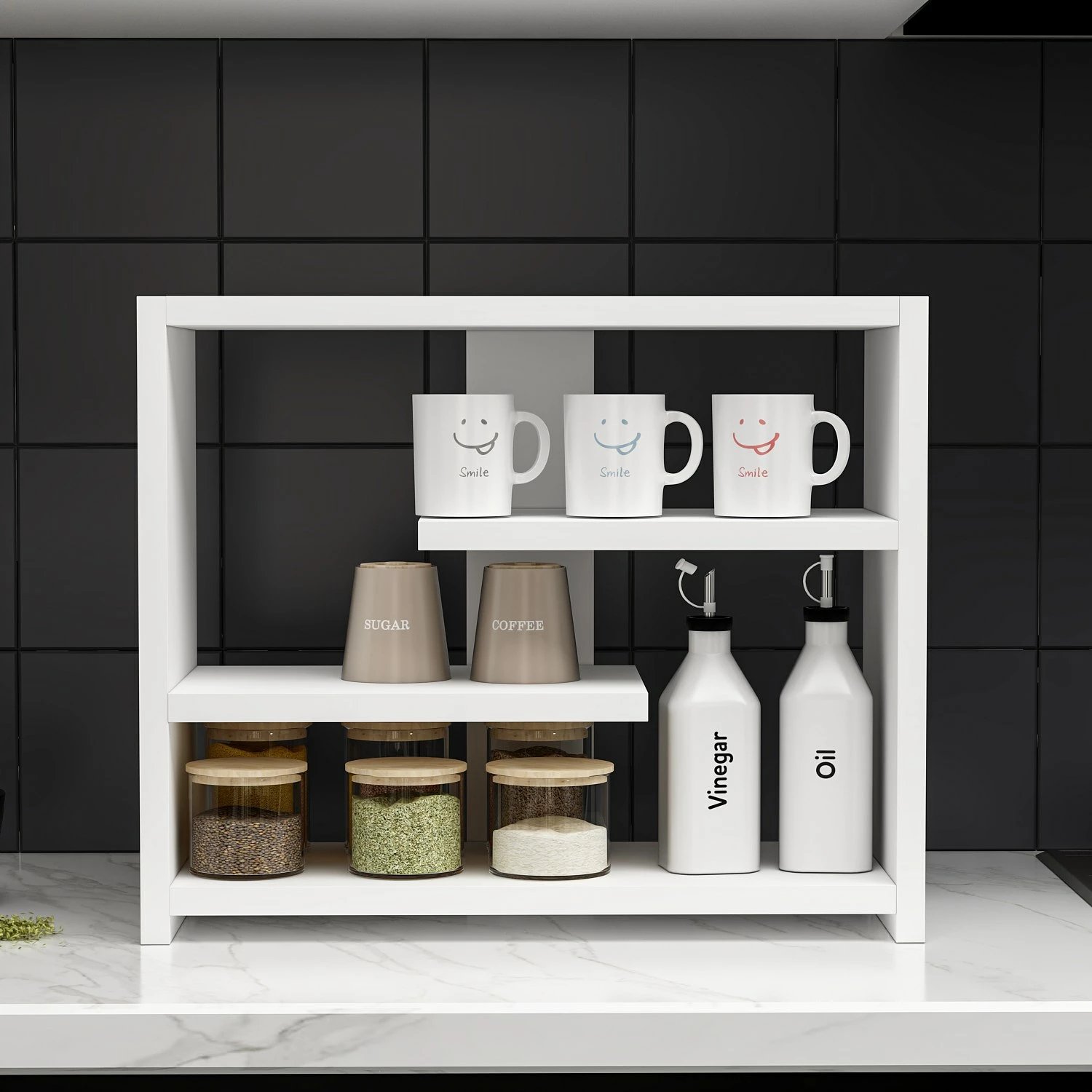 Raft muri Hanah Home, Gupse, ngjyrë e bardhë