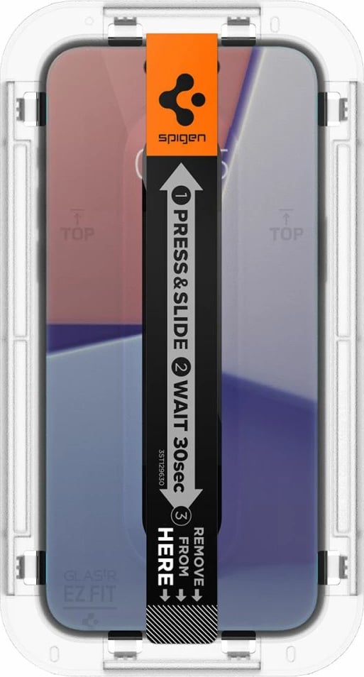 Xham mbrojtës Spigen Glas.tR EZ Fit Privacy për iPhone 15 Plus, Transparent