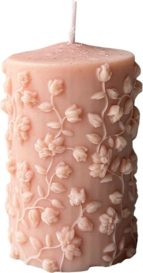 Qiri dekorativ Glamour, Evila Originals, 15M, ngjyrë e kuqe, 6x10x6cm