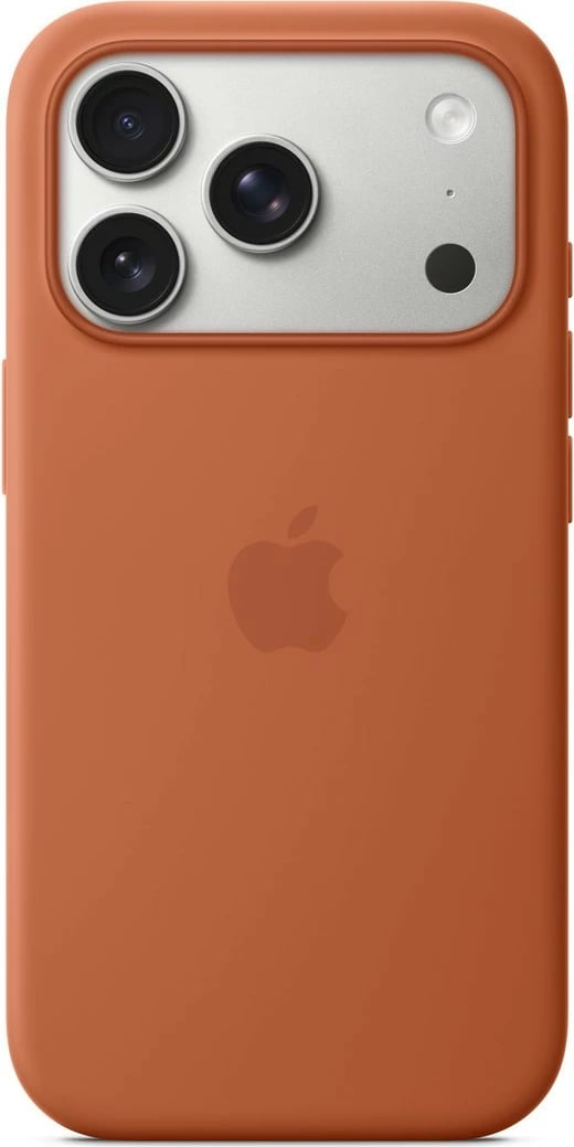 Mbështjellës silikon MagSafe për iPhone 17 Pro Apple, Terracotta