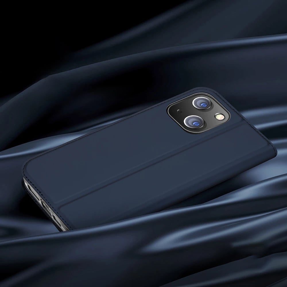 Mbështjellës Dux Ducis Skin Pro për iPhone 15 Plus, me xhep kartelash, rozë