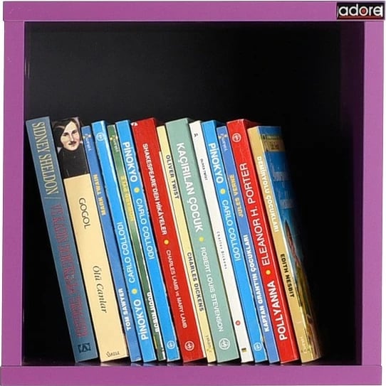 Raf muri ngjyrë vjollcë Hanah Home, Raf-033-Uu-1