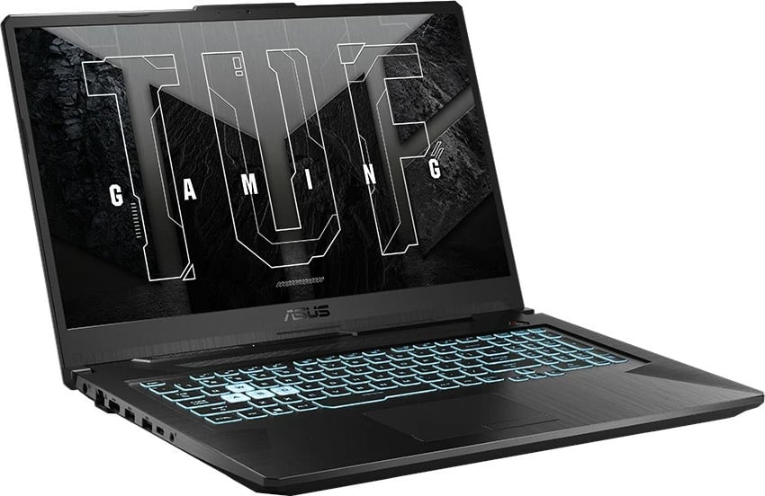 Kompjuter ASUS TUF Gaming A17 R5-7535HS, 16GB RAM, 512GB SSD, RTX 2050, 17.3", grafit e zezë